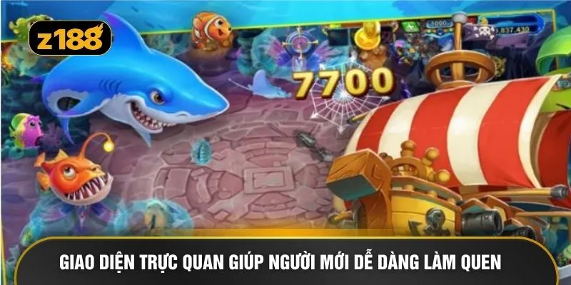 Giao diện trực quan giúp người mới dễ dàng làm quen 