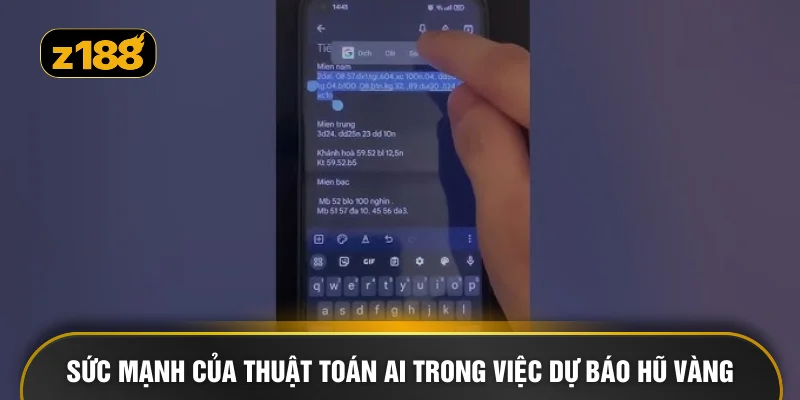 Sức mạnh của thuật toán AI trong việc dự báo hũ vàng